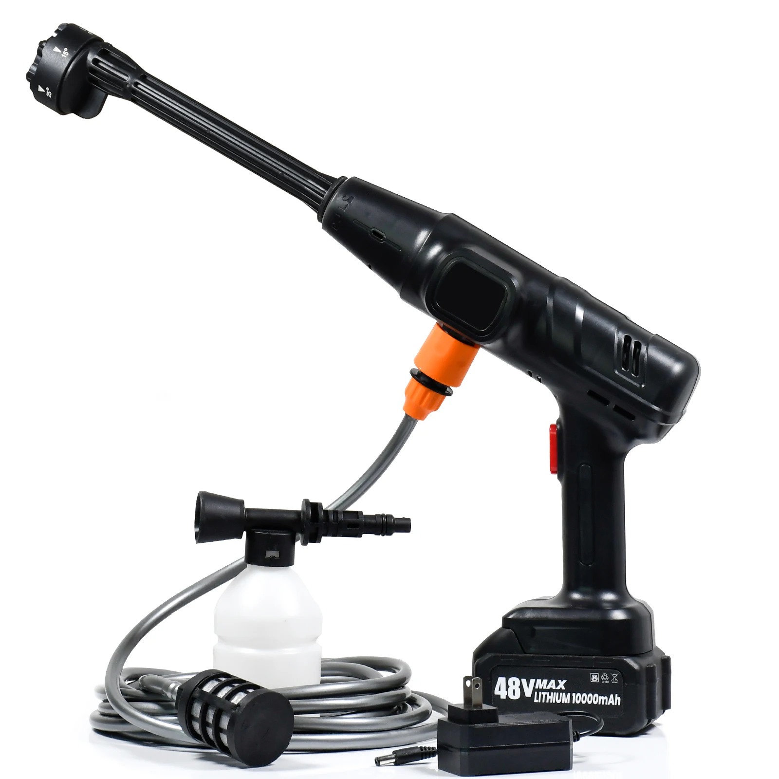 21V Cordless Pressure Washer 48V Battery Power Washers Car Washer Gun Car Wash Kit