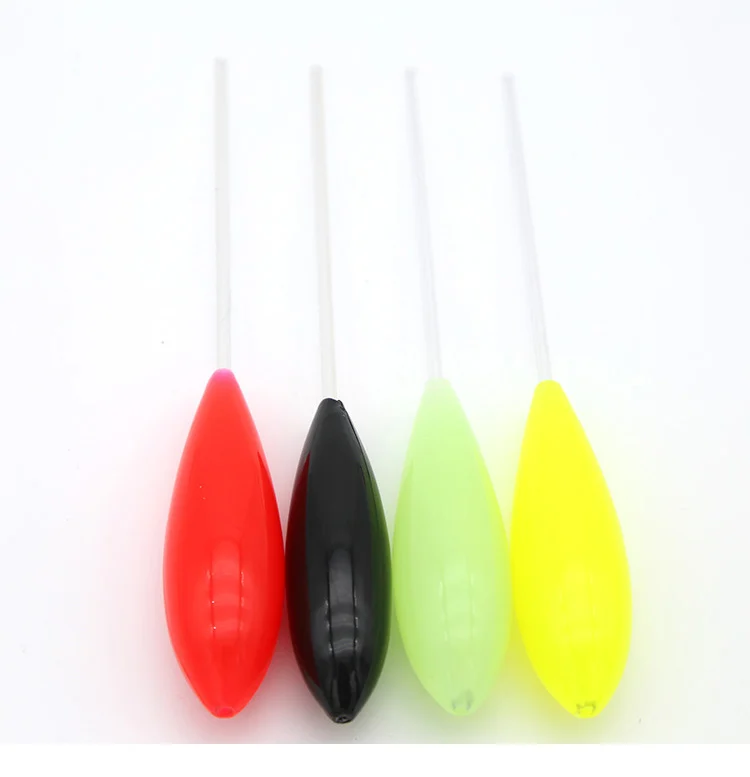 New Arrival Finely Processed Bobbers Upward Acrylic White Fishing Float Clear Bombrda Sinker Fly