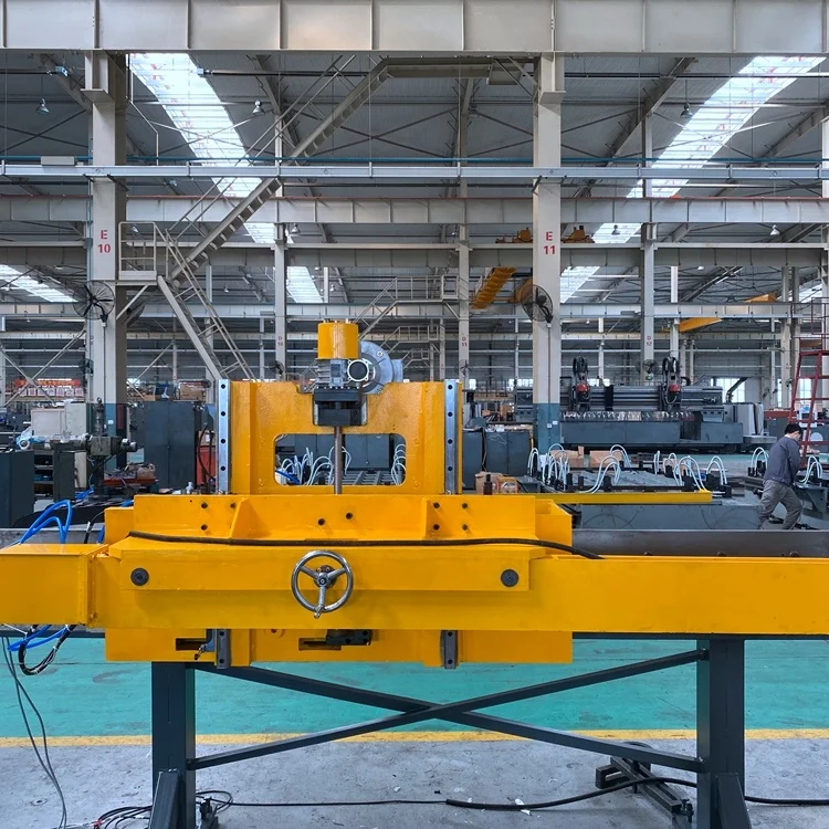 BHD1206C/3 FINCM Steel Structure H-Beams CNC  Channel Steel Drilling Machine