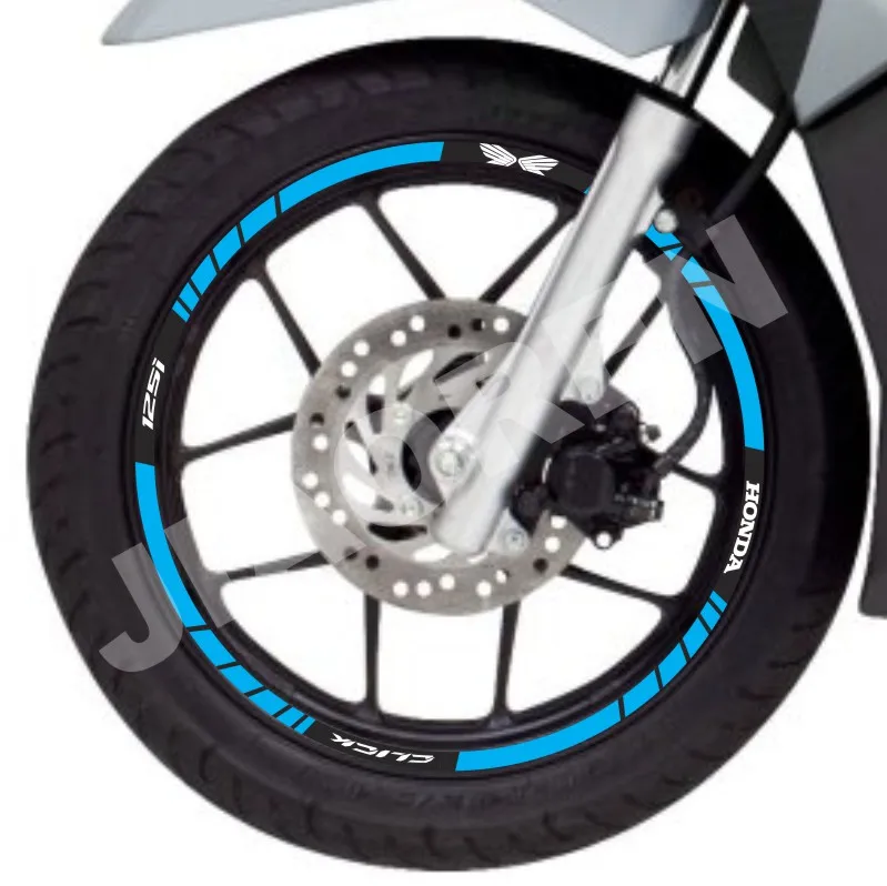 wheel decals for honda click 125i 150i 160 motorcycle rim stickers