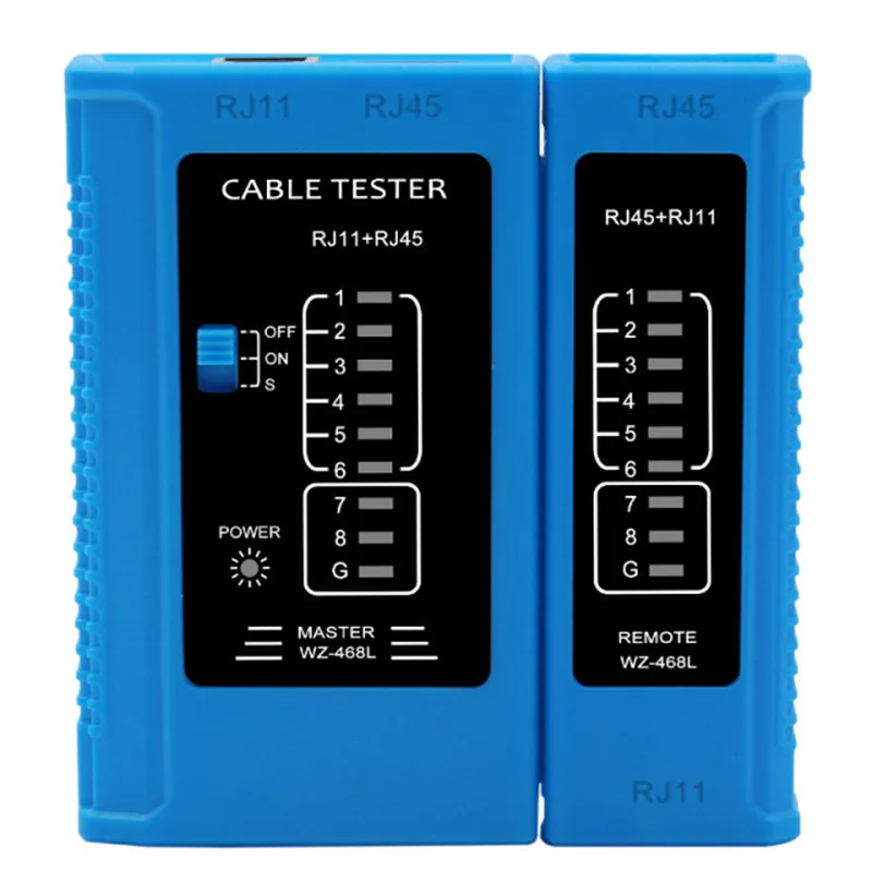 Multifunctional 8P6P Network Cable Telephone Line RJ45 RJ11 Network Tester