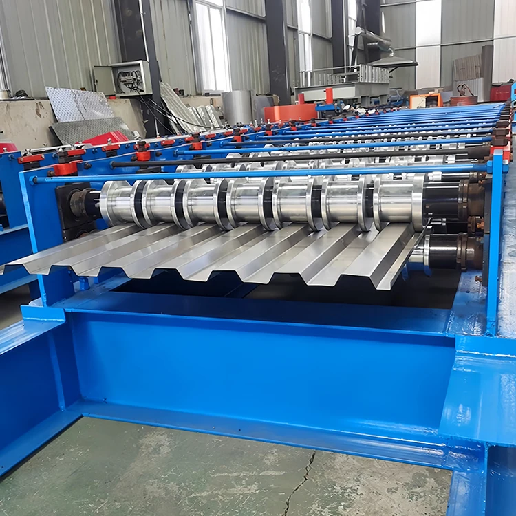Professional Manufacture Steel Tile Sheet Truck Container Making Carriage Board Car Panel Roll Forming Machine