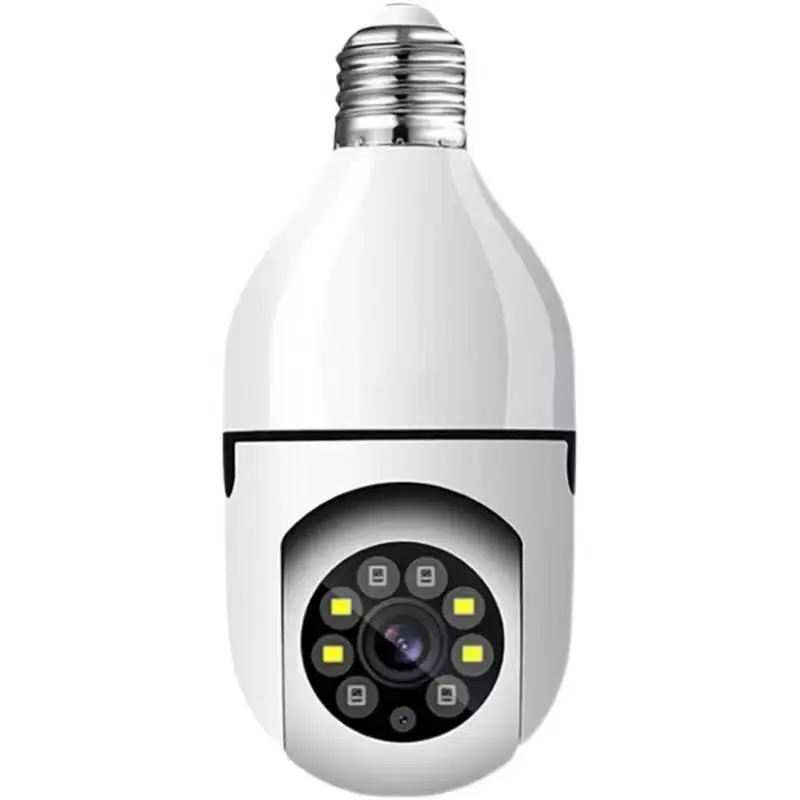 Amazon Best seller WiFi Light Bulb Camera 1080P Night Vision Cheap Smart Home Cameras Security Wifi Camera