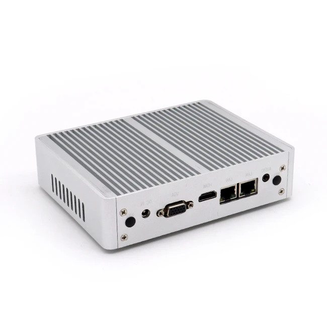 Двойной lan Безвентиляторный Компьютер с тонким мини-клиентом i3