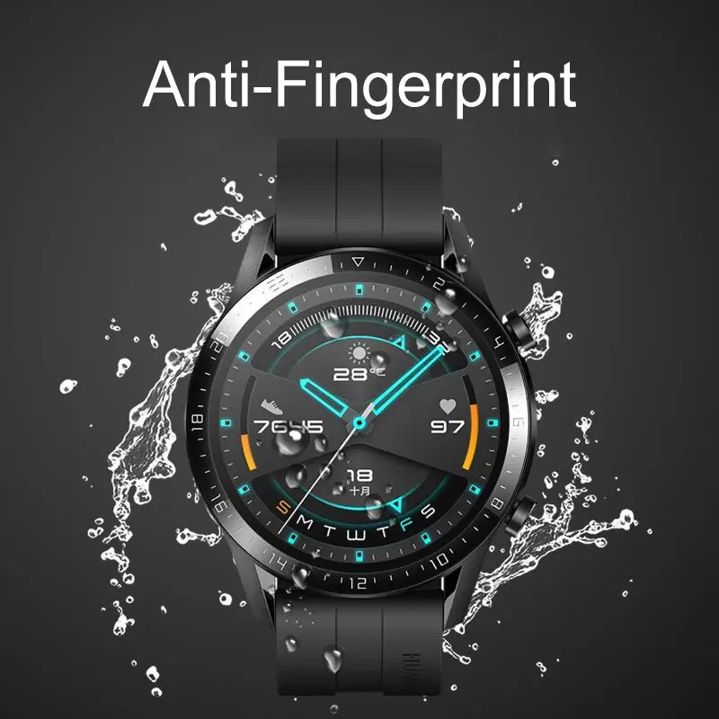 Защитная пленка из стекловолокна для Huawei Watch GT2 Pro Honor Magic 2 46 мм GT2e e