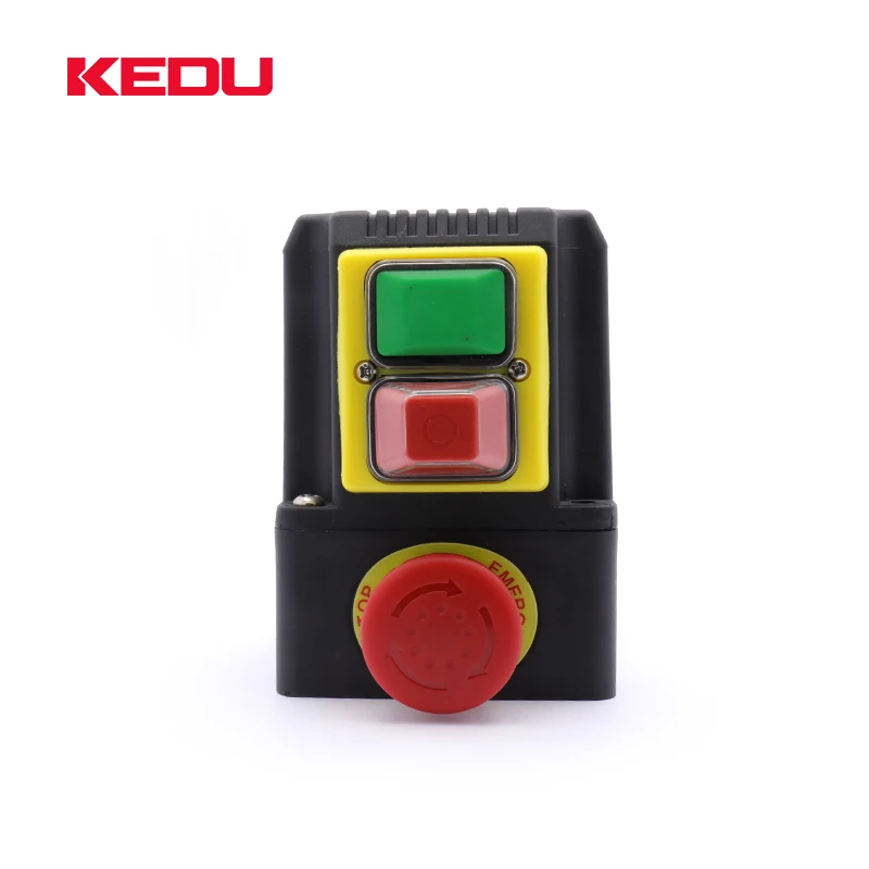 KEDU 400V Emergency Stop Button Electromagnetic Switch With CE,TUV Approval KOA1M