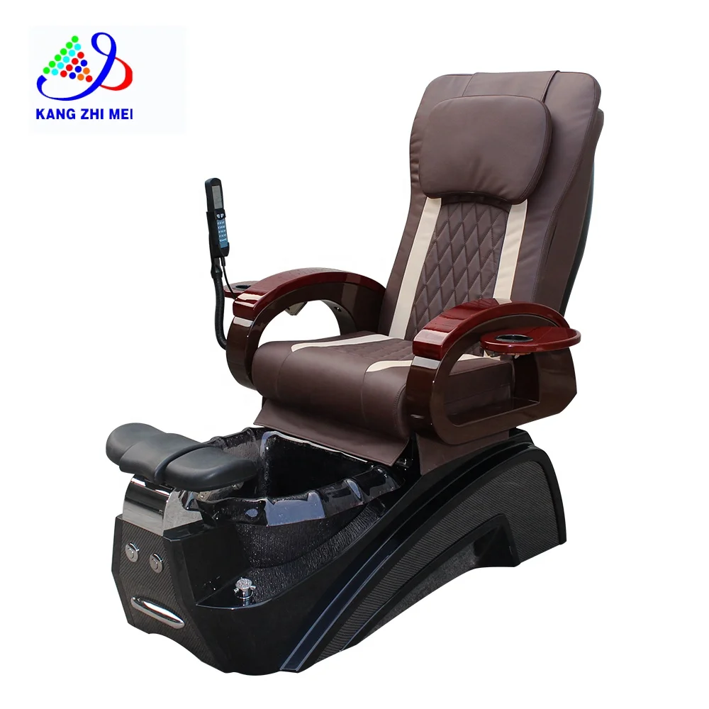 New Luxury Modern Beauty Nail Salon Furniture Electric Pipeless Whirlpool Human Touch Massage Foot Spa Pedicure Chair