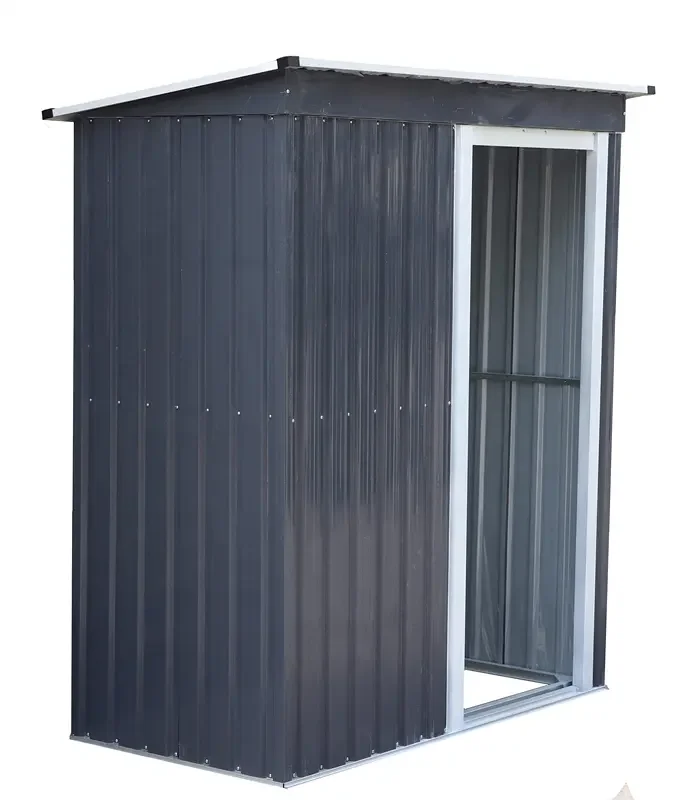 Backyard Metal 4*7ft brand new portable flat pack pp storage storage garden shed outdoor tool storage room