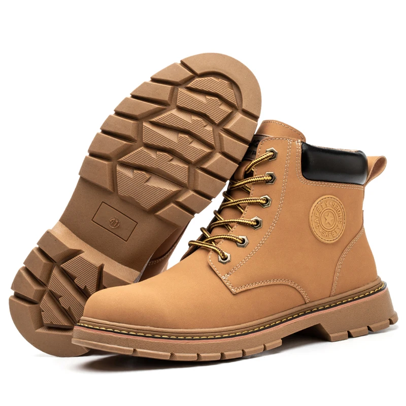Safety Shoes for Welding,welding Safety Boots Shoes,leather Boot Steel Toe Work Safety Sho...