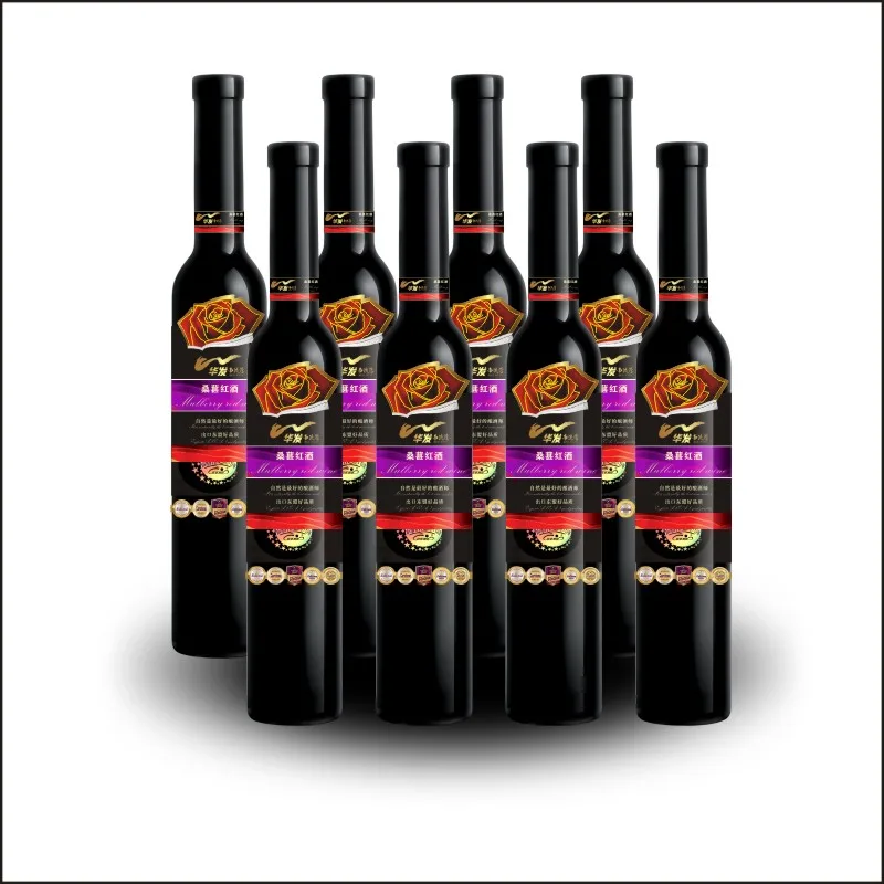 Rose 12% Alcoholic rose wine mulberry sweet sparkling wine