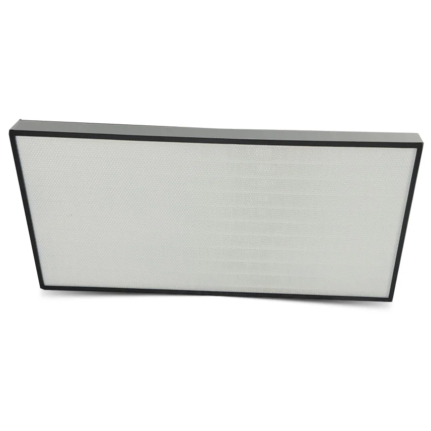 High quality and durable Aluminum frame glassfiber hepa filter h13 h14 hepa filter for laboratory