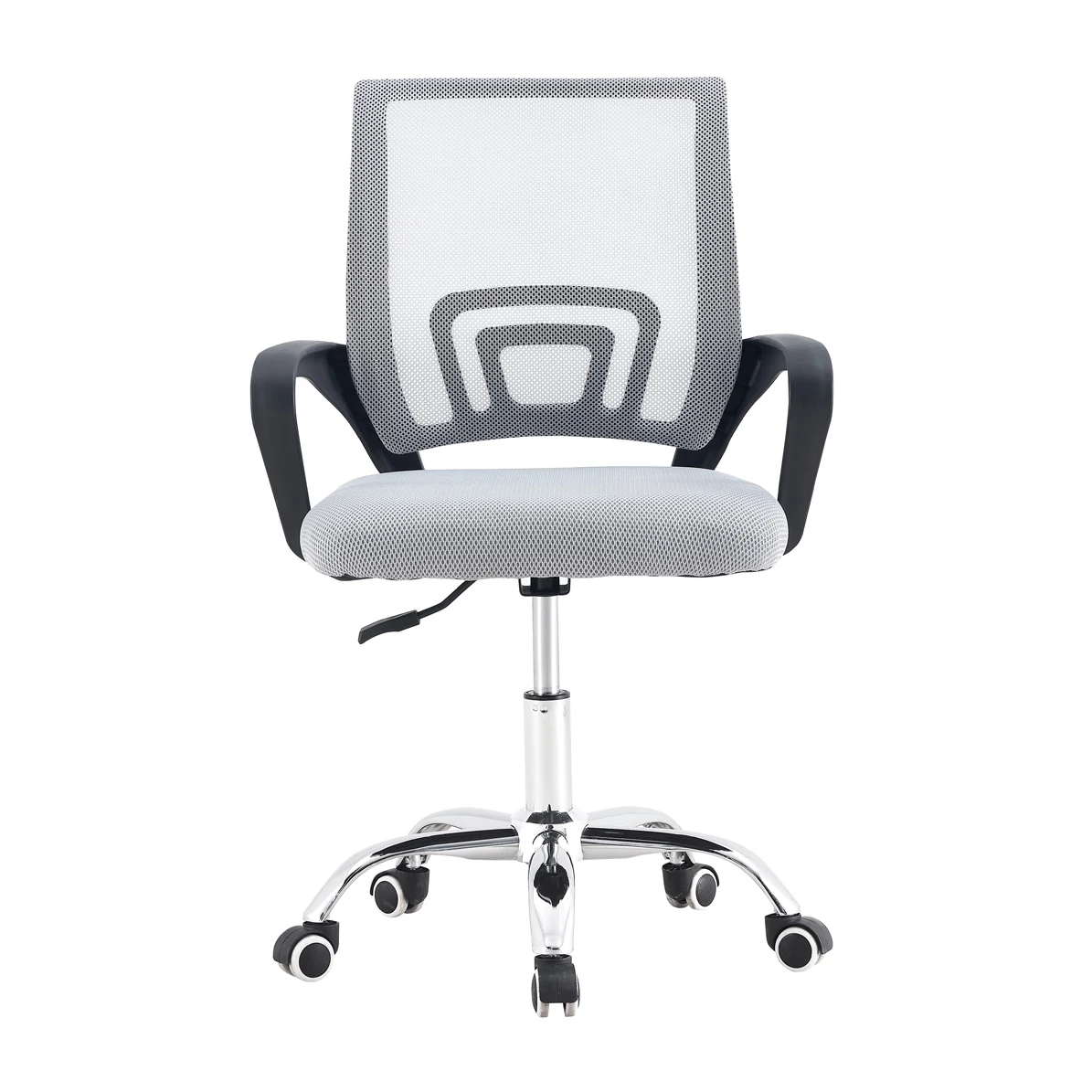Manufacturer Customized Design Employees Swivel Computer Chairs Nylon Wheels Fabric Mesh Office Chairs