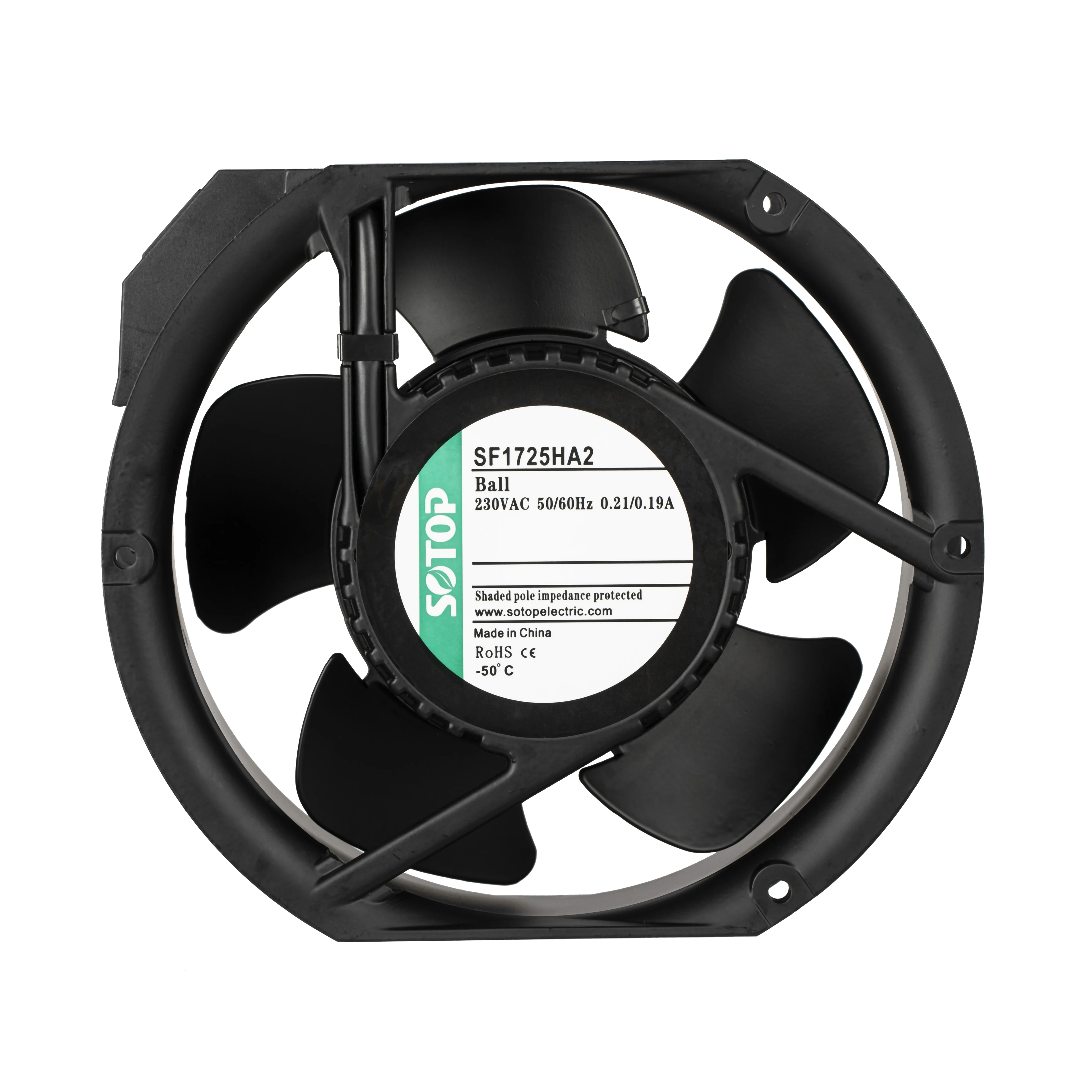 SOTOP AC 1725 axial flow cooling fan explosion-proof industrial exhaust air supply system