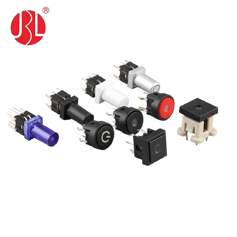 TD01-3012L led tact switch with c-a-p 6*6 Illuminated tactile swith SMT type without tactile push button switch