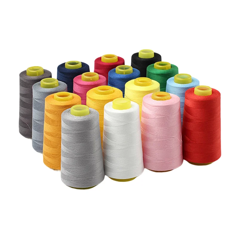 40s/2 Tex27 Polyester Sewing Thread For Sergers Overlock Quilting Piecing Sewing