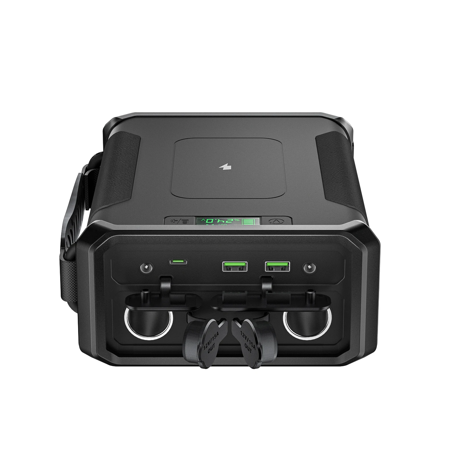 24Ah 96000mAh 300Wh Lithium LiFePo4 Outdoor Backup Battery Cells Portable Power Pack for Car Fridge Freezer Projector