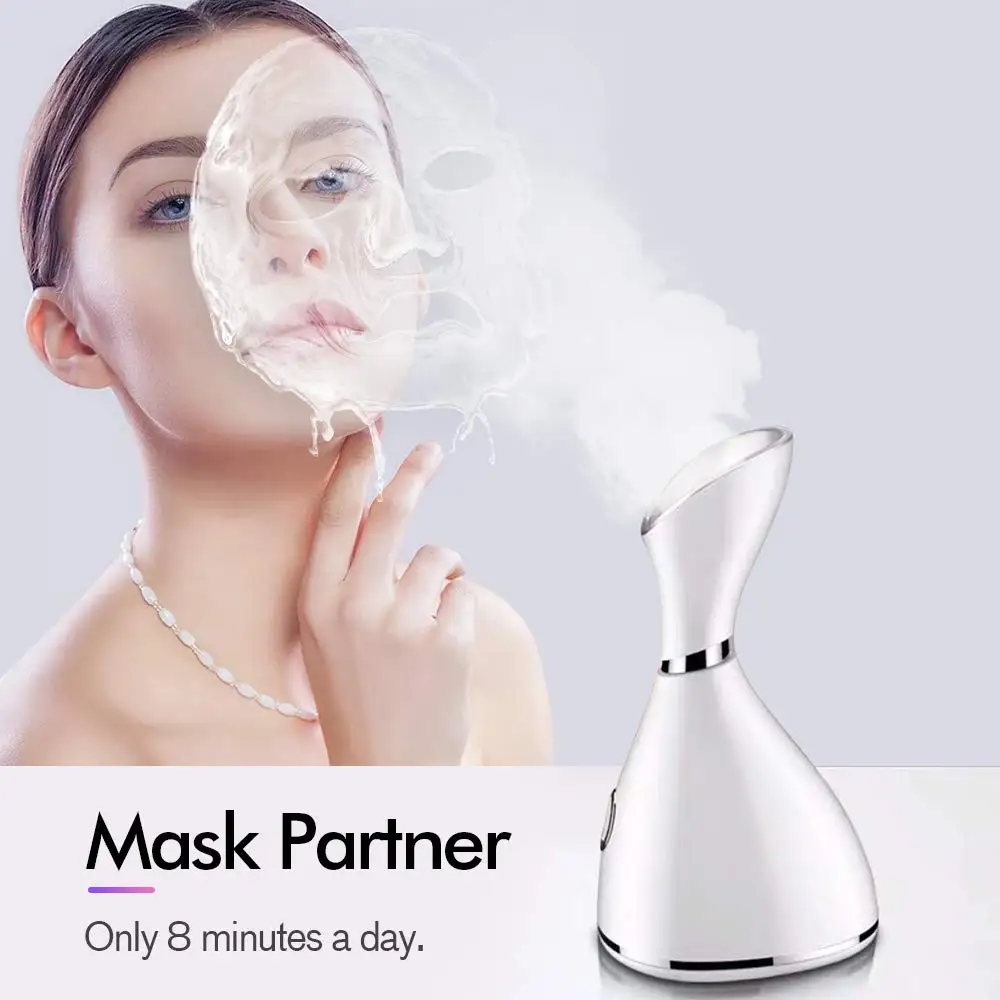 Professional High Quality Home Use Cheap Nano Ionic Facial Steamer for Skin Moisturizing Hydration