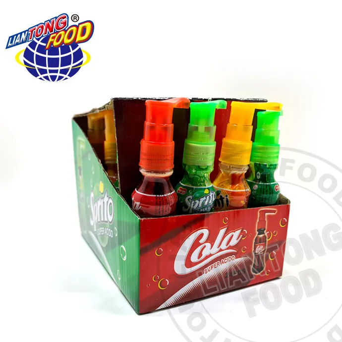 
Конфеты с распылителем колы 