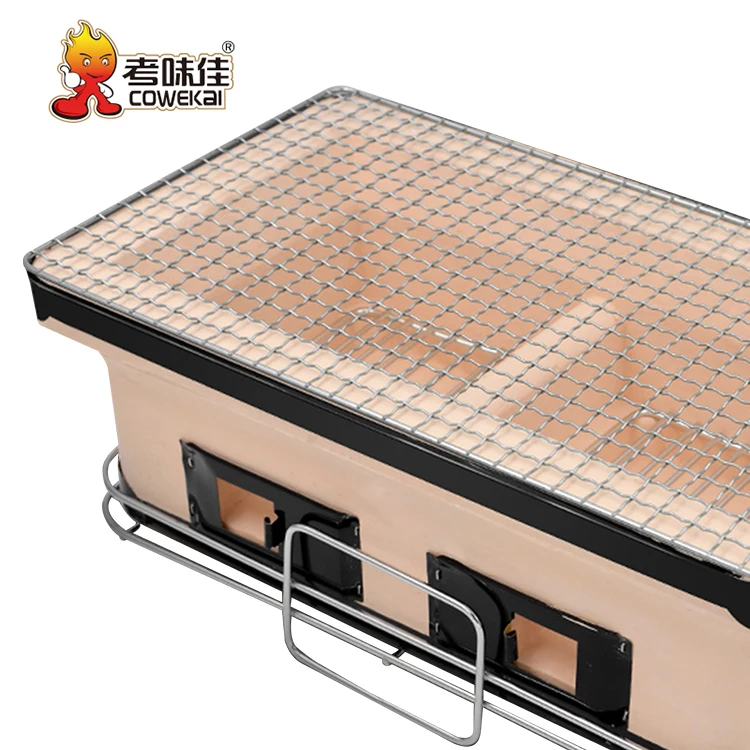 Cheap Price Portable Outdoor Garden Yakitori Barbecue Table Grill Clay Material Charcoal BBQ Grills