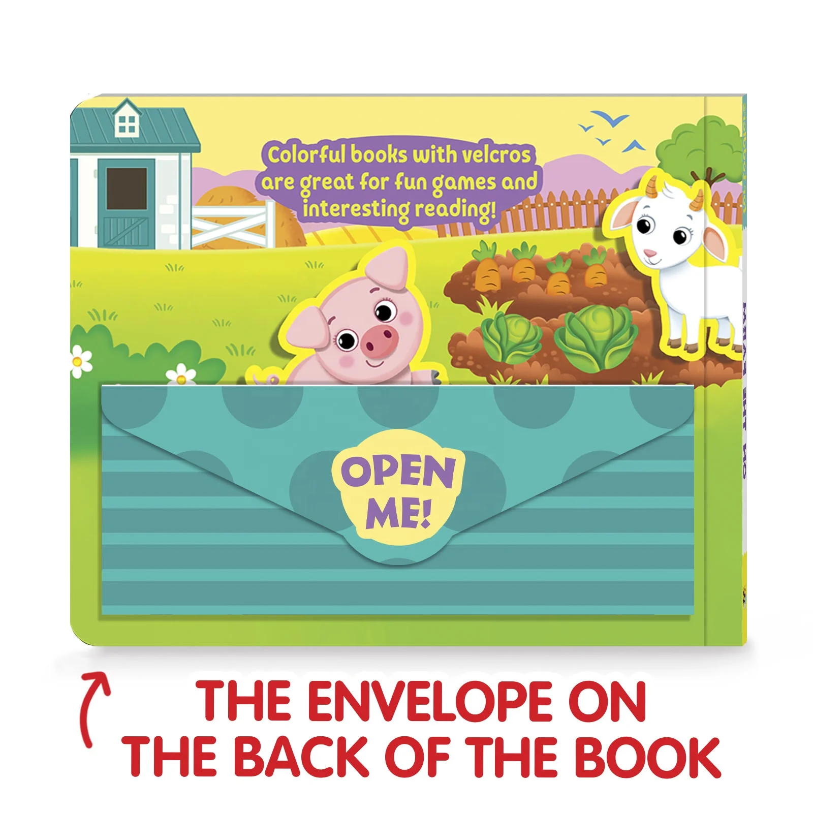 Top Selling Items On The Farm Sticky Playbook Animal World Book Activity Book For Kids Place The Animals