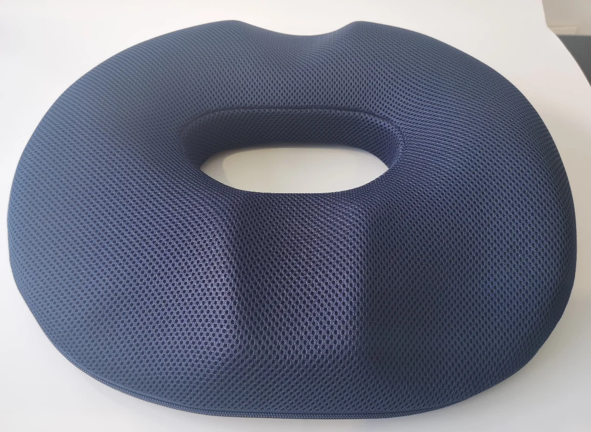 2023 round donut  travel fluffy game comfort reading woven cotton home decoration sitting sponge seat cushion with foam filling