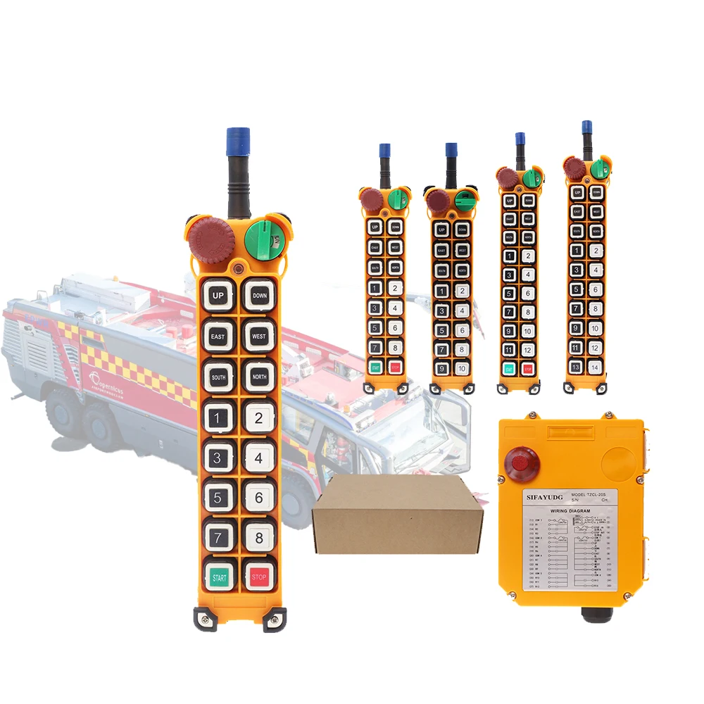Factory price shell colours can be customised crane remote control