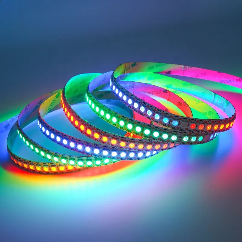 CE PSE RoHS 144 светодиод 144D 5 В WS2812B WS2812 2812 2813 2815 волшебный пиксель RGB светодиодные полосы для архитектурного освещения