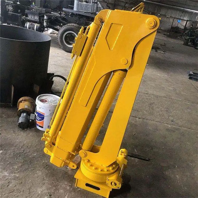 Factory direct professional design folding arm deck crane professional ship crane telescopic offshore crane