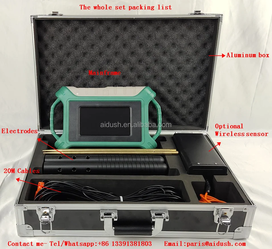  Groundwater finder electrical Underground deep water detector 300m detection