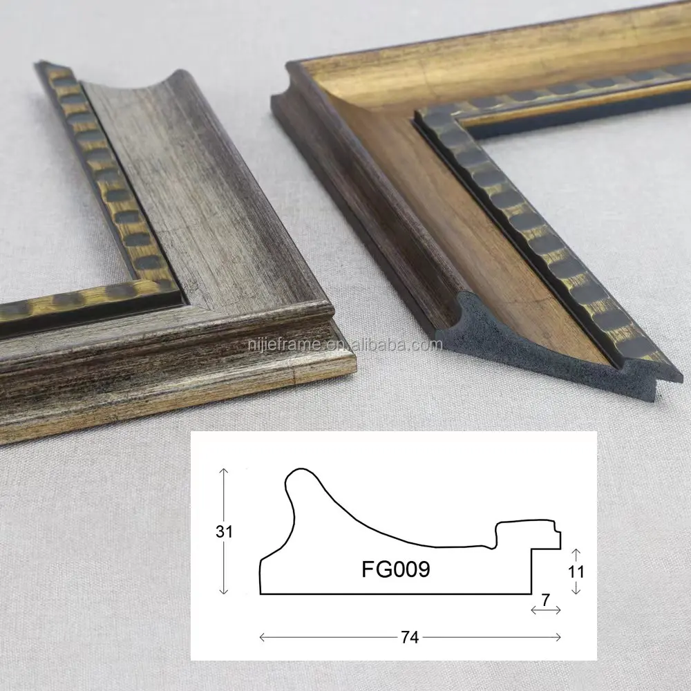 Big Size Plastic Frame Molding for Painting Frame Moulding
