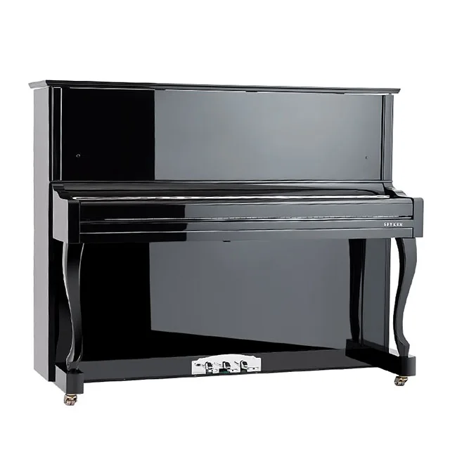 SPYKER модель HD-123G черный лак акустической пианино профессиональный пианино черный пианино на колесах по хорошей цене
