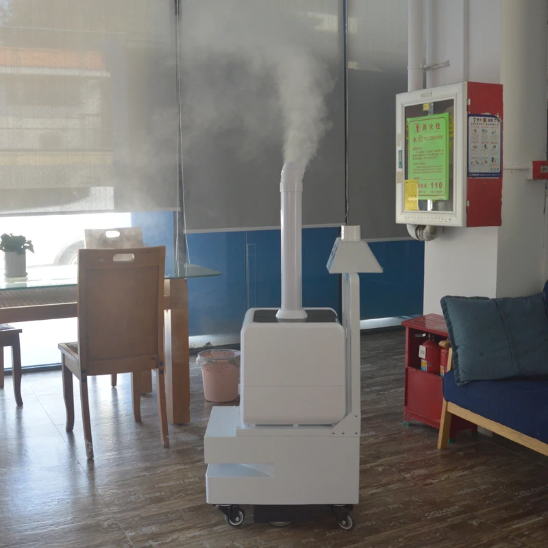 
Germ disinfection robot intelligent disinfect sterilizer fog machine mobile phone control for hotel 
