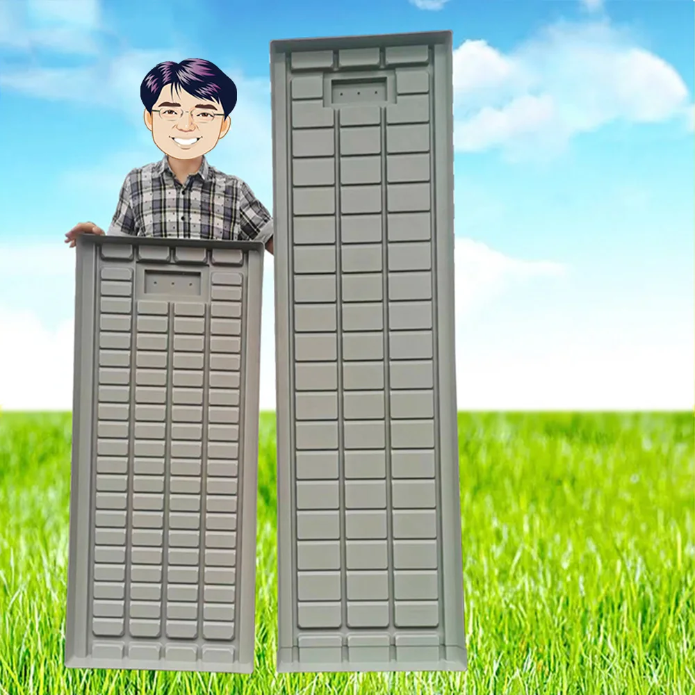 Tidal Tray Seedling Bed ABS Panel Greenhouse Shed Three-Dimensional Mobile Nursery Tray for Orchid Flower Seedling