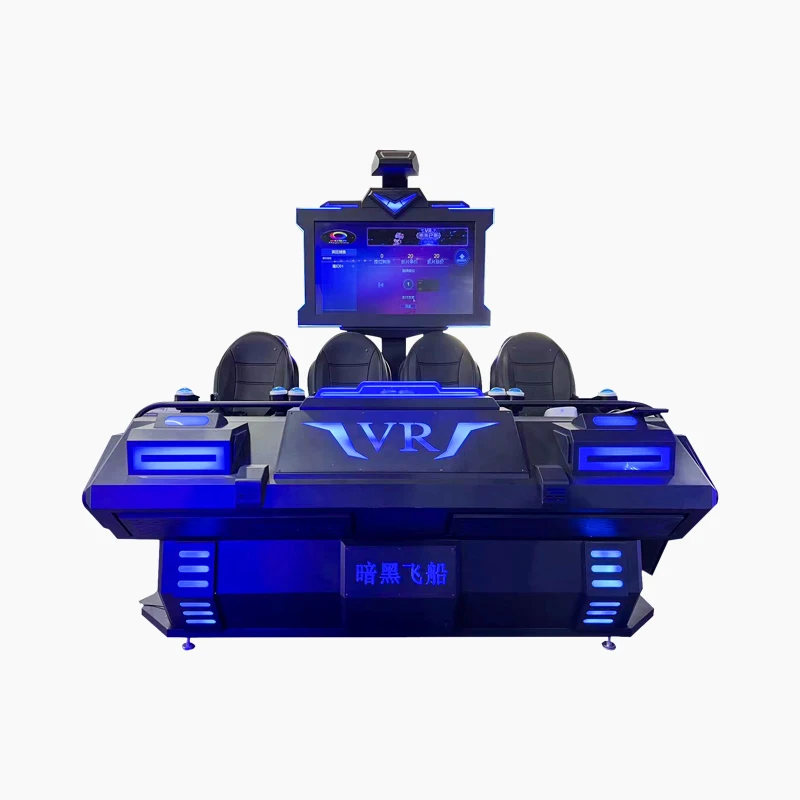 amusement park products realidad virtual motion 3d 4d 9d  cinema 4 seat  arcade vr simulated game machine