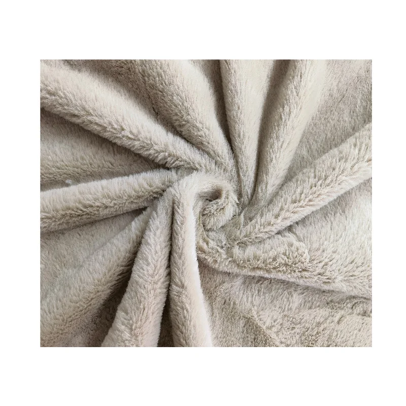 Однотонная замшевая шерпа, зимняя одежда, меховая ткань