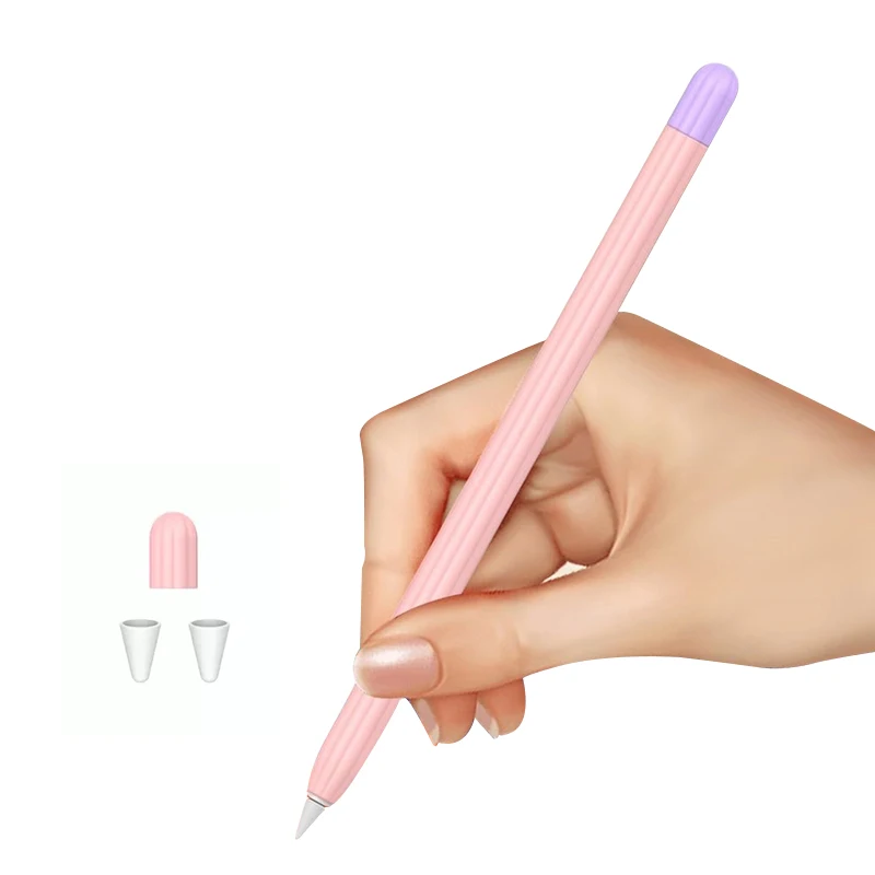 5 в 1 силиконовый чехол для Apple Pencil 1-го 2-го