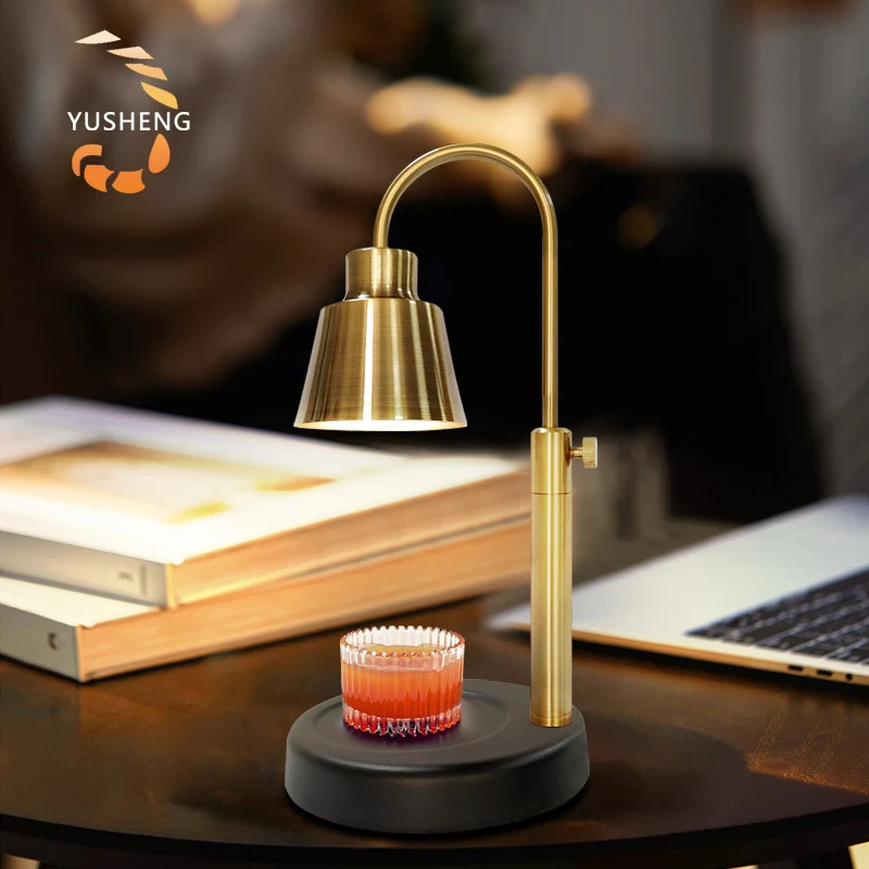 Hot Fashionable Candle Warmer Lamp Aromatherapy Wax Melts Burner Retractable Extension Height Home Decor Table Lamps