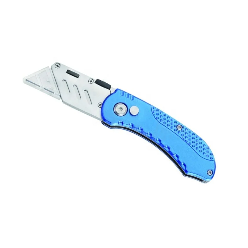 Kebo Aluminum Handle Belt Clip Folding utility knife cutter Pocket knife