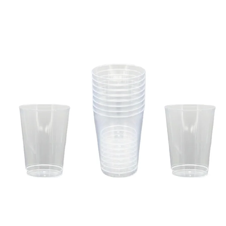 Plastic Crystal Shot Glass Tumbler Wholesale 5 oz Plastic Clear Water Glass