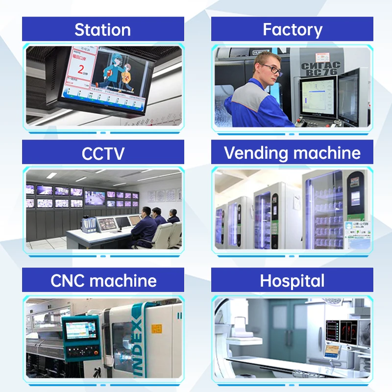 12/14/17/19 Inch IP65 Industry All In one PC Touch Screen Windows System Table Wall Mount Industrial Panel all in 1 pc