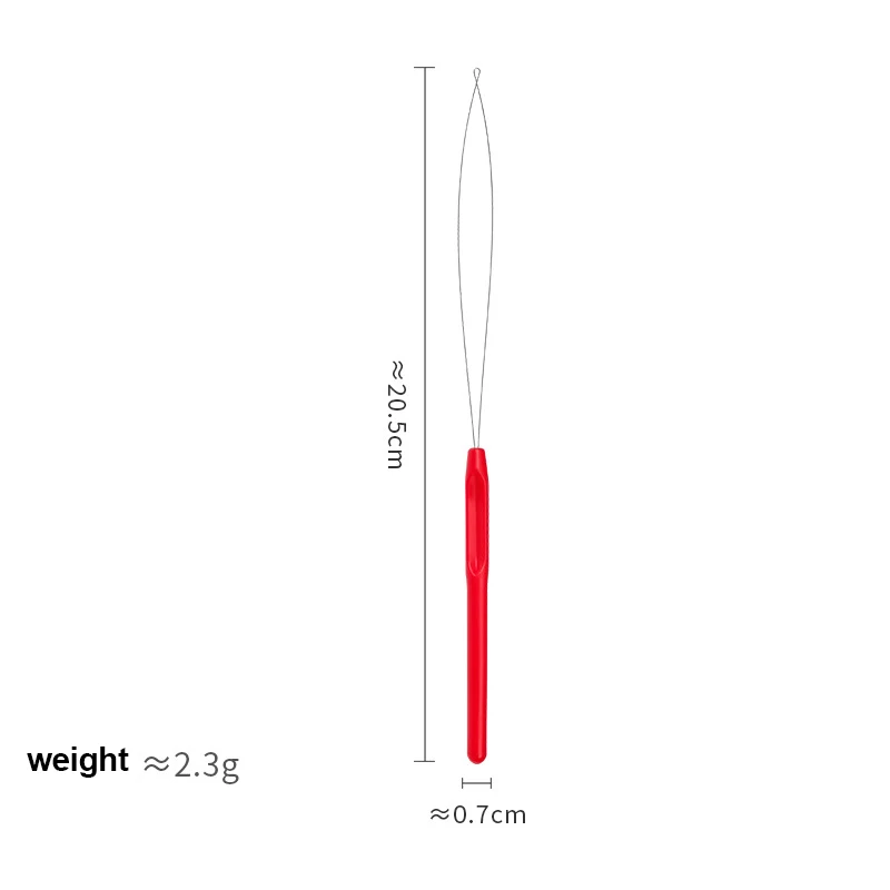 New Plastic Handle Sewing Knitting Tool Tufting Needle Threader for Tufting Gun Using