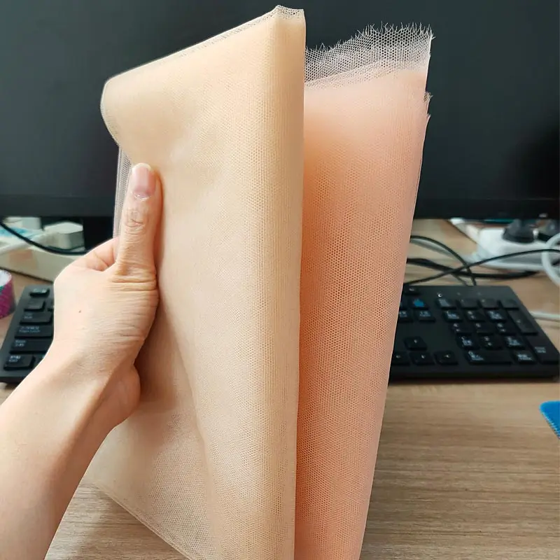 Transparent Thin Invisible Wig Making Closure Lace Net Swiss HD Lace Net Manufacturer For Making Frontal