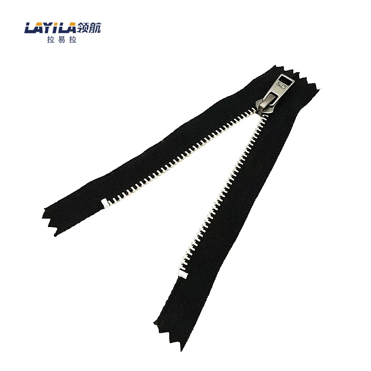 Top Selling High Quality Black Teeth Metal Zipper