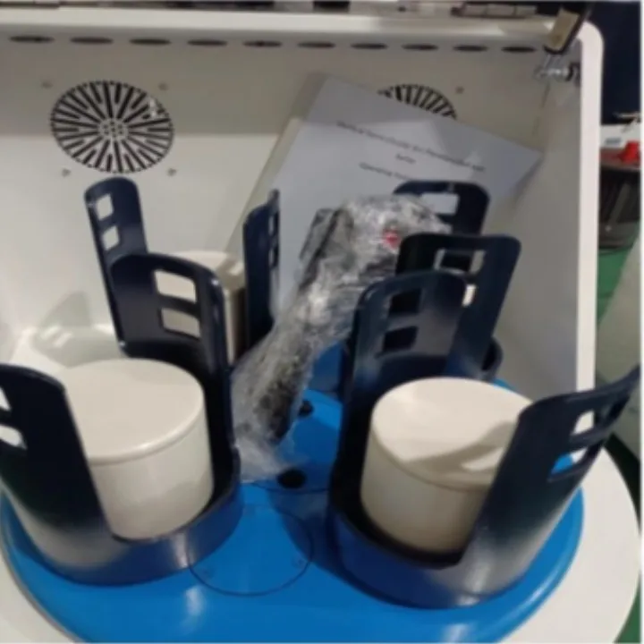 Lab Mini Vertical Semi-Circular Arc Planetary Ball Mill Used for Dry and Wet Grinding and Mixing Products