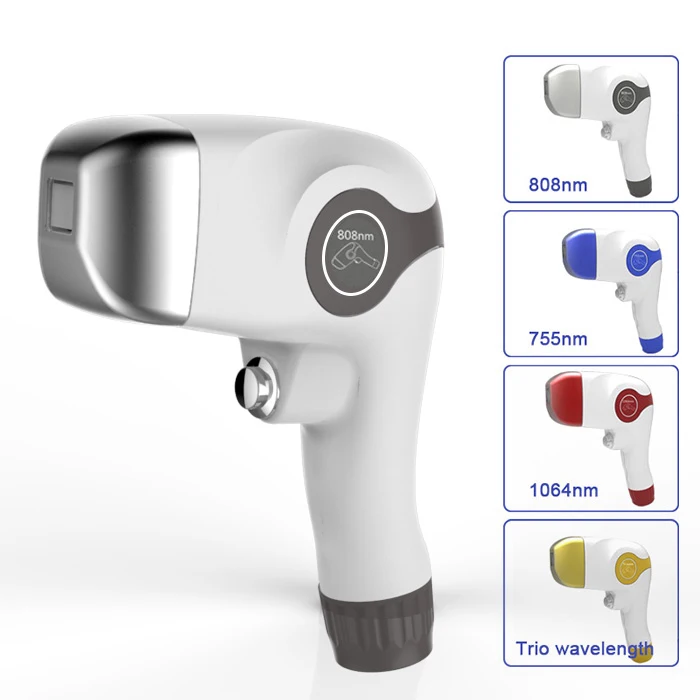 
Germany bars 3 wavelength 755 808 1064 diode laser 808 hair removal 755nm alexandrite laser with medical CE TUV 