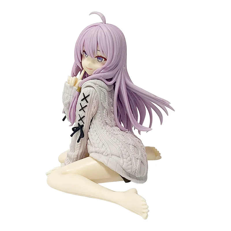 Cute Sitting Figure Ornaments Wandering Witch The Journey Of Elaina Anime Action Figures