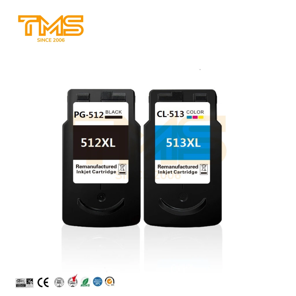 Картридж PG512 512XL 513XL CL513XL De Tinta CL513 для струйных принтеров Canon MP270 MX360 Pixma