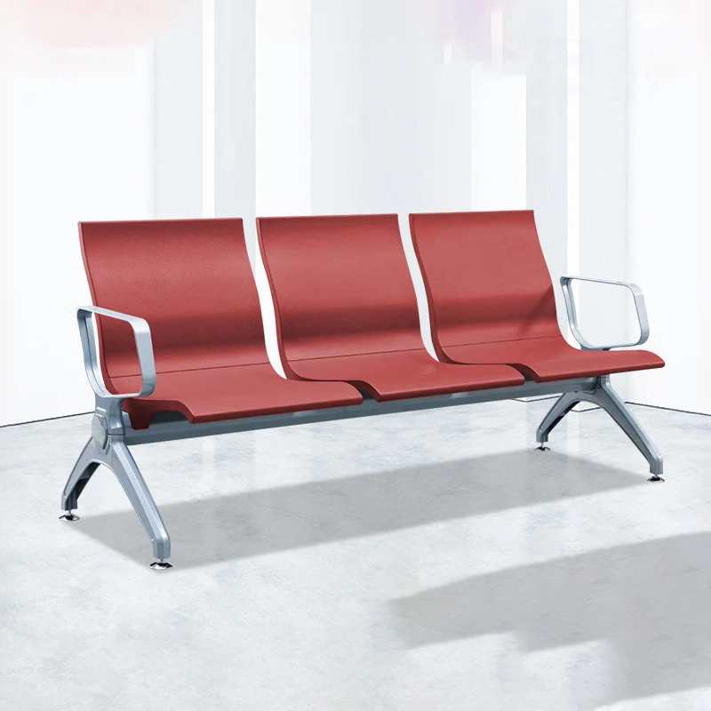 Aluminum alloy PU airport bus  high-speed rail station waiting chair, public rest , hospital clinic