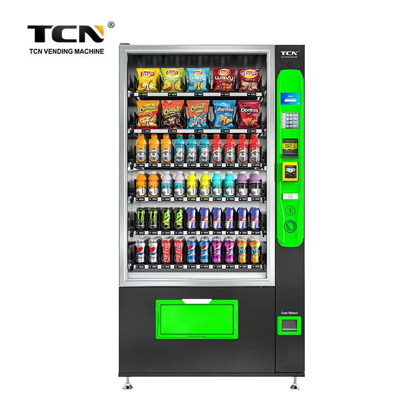 TCN Food Vending Machine Customized Vendo Baguette Vending Machine For Sale
