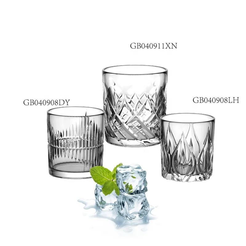 New Designs Engraved 11oz Whiskey Glass Wine Tumbler Cup